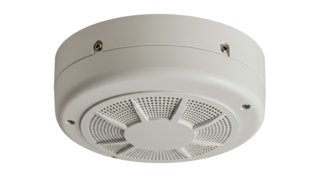 Isolated Smoke Detector