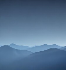 Fototapeta premium Subtle blue gradient, seamless soft transition, calming effect, subtle, smooth, pure