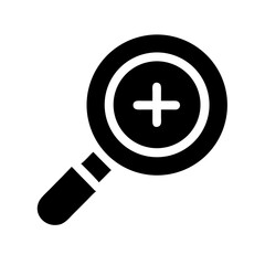 Obraz premium Magnifying Glass Icon