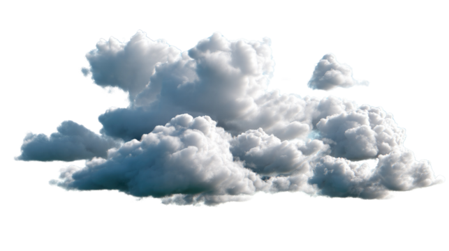 Cloudscape Serenity: A captivating composition of fluffy clouds, evokes a sense of peace, serenity, and boundless freedom, against the expanse of the vast sky.