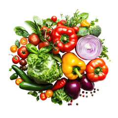 Colorful Variety of Fresh Produce