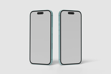 Blank smartphone mockup