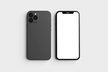 Blank smartphone mockup