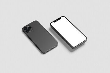 Blank smartphone mockup