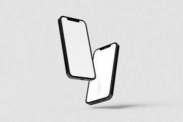 Blank smartphone mockup