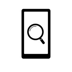 ピクトグラム「スマホ検索」