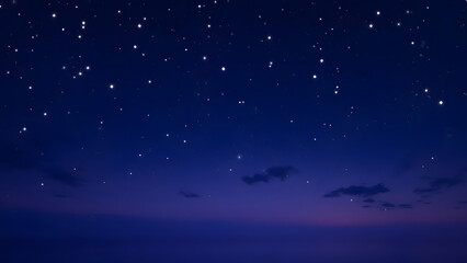 Fototapeta premium Midnight Reverie A Canvas of Starlight