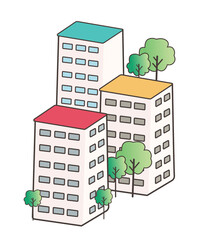 illustration of a city