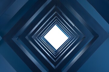 Fototapeta premium Abstract Geometric Tunnel
