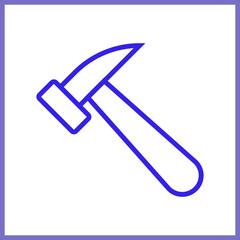 Hammer icon design