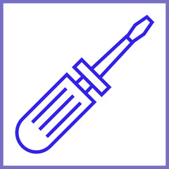 Screwdriver icon design