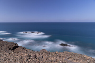 view of the sea from the sea