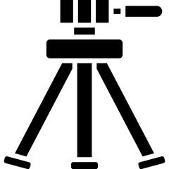 Tripod Icon Vector Element