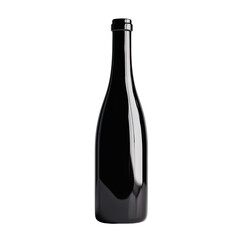 Wine bottle, dark glass, elegant