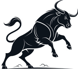 bull silhouette icon