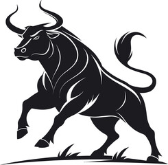 bull silhouette icon