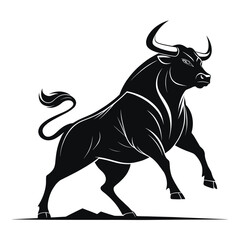 bull silhouette icon