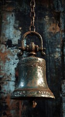 Obraz premium Rusty Antique Hanging Bell