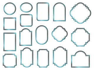 フレーム4、16青緑