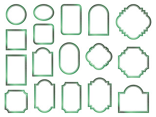 フレーム4、17緑