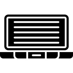 Laptop Icon Vector Element