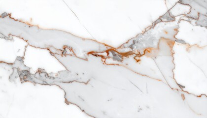 Veins of warm gold trace across the surface of a pristine white marble slab, evoking feelings of luxury and natural elegance.