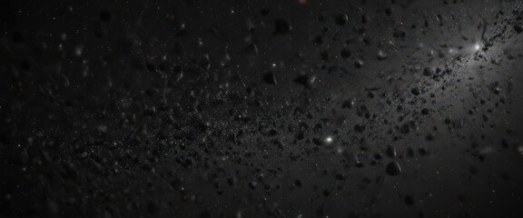 Obraz premium Vast, inky black canvas dotted with brilliant star clusters , mysterious, glitter