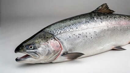 Chinook Salmon on studio background
