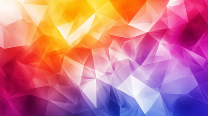 Bold and colorful geometric artwork tailored for summer event banners and promotional displays