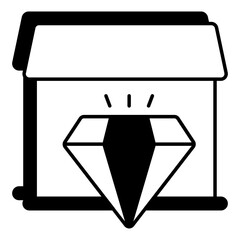 Vector Real-estate and Property Glyph Icons Pack and Illustrations 