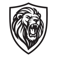 lion head mascot