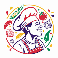 Chef Logo. Spatula aur Restaurant Branding