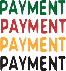 Colorful Funky Text Set – Playful Typography for Labels or Posters