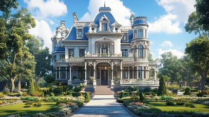 Fototapeta premium church of the savior on spilled blood Blue Sky Manor