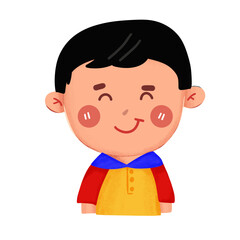 Kids with many facial expressions