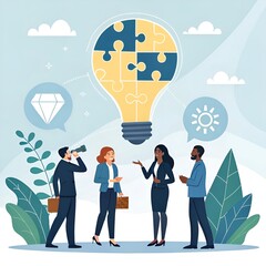 Business Discussion Concept.