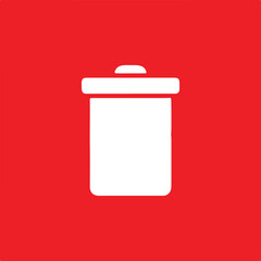 Delete icon for web and mobile. Adobe Illustrator Artwork.