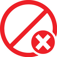 Obraz premium Delete icon for web and mobile. Adobe Illustrator Artwork.