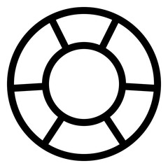 Fototapeta premium lifebouy icon