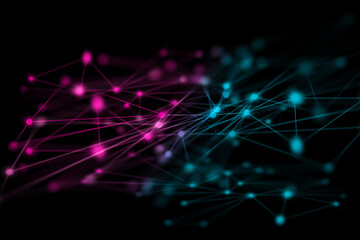 abstract backgound of scifi gaming cyberpunk, vr virtual reality simulation, scene stand pedestal stage, 3d illustration