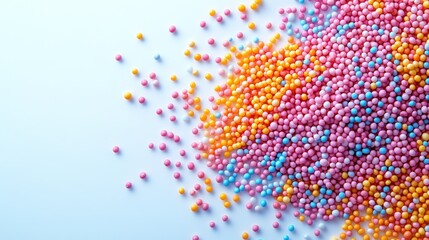 Fototapeta premium Colorful decorative sprinkles