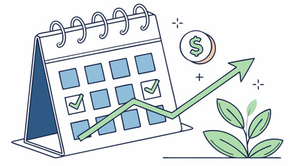  "Businesswoman Presenting Positive Growth Chart"