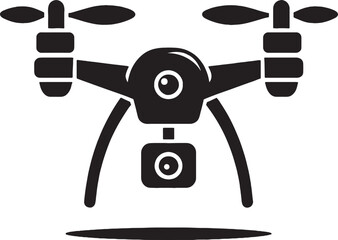 High Quality Drone Vector Illustration Aerial Photography Technology and Innovation