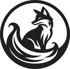 Fox Illustration Detailed Vector Graphic for Design Projects