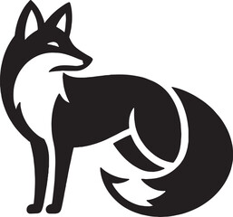 Fox Illustration Detailed Vector Graphic for Design Projects
