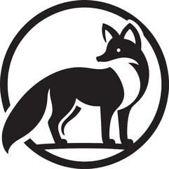 Fox Illustration Detailed Vector Graphic for Design Projects