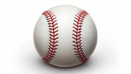 Baseball isolated on a white background.