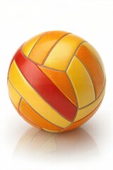 Fototapeta premium Volleyball Ball Isolated on White Background 