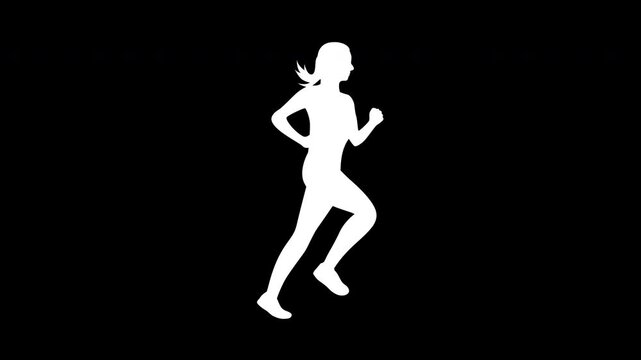 Woman running, woman athlete running, Fitness, running and health