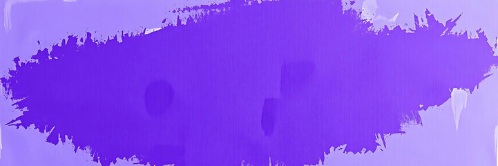 Abstract purple brush stroke background with rough edges for banners and templates.